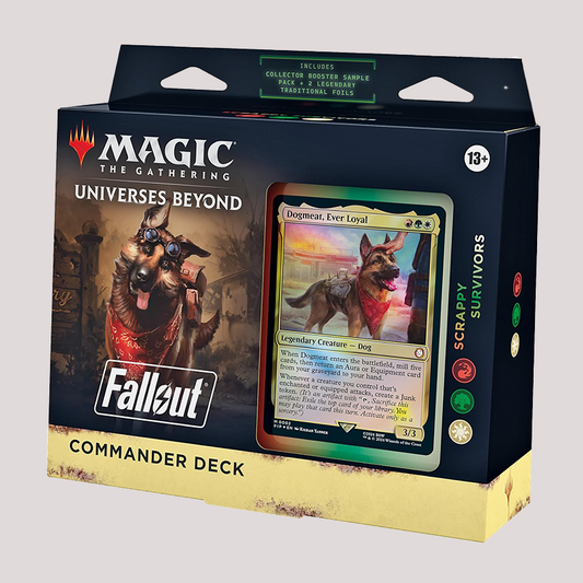 Magic: The Gathering - Universes Beyond: Fallout Commander Deck: Scrappy Survivors