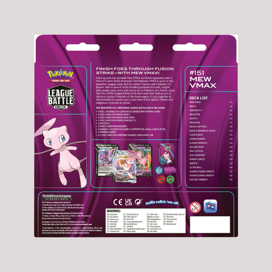 Pokémon - Mew VMAX League Battle Deck