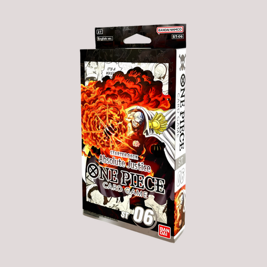 One Piece - Starter Deck: Black Absolute Justice [ST-06]