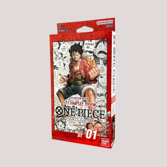 One Piece - Starter Deck: Red Straw Hat Crew [ST-01]