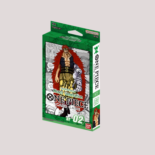 One Piece - Starter Deck: Green Worst Generation [ST-02]