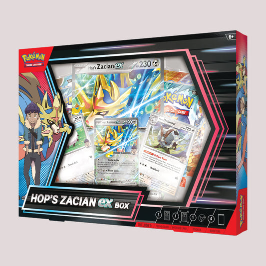 Pokémon - Hop's Zacian ex Box
