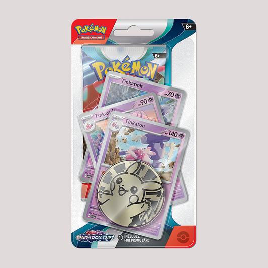 Pokémon - Paradox Rift Premium Checklane Blister: Tinkaton