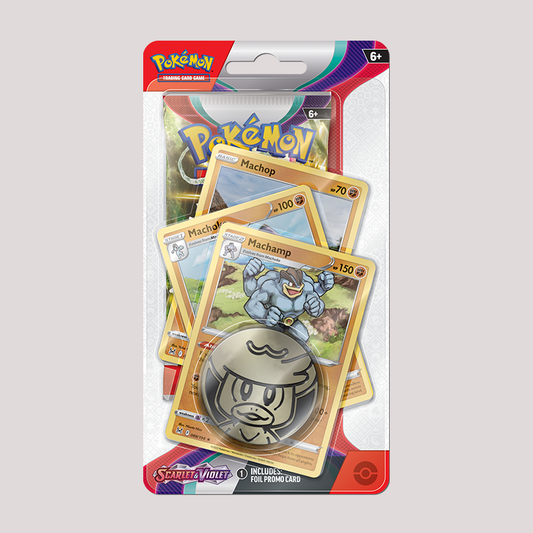 Pokémon - Scarlet & Violet Premium Checklane Blister: Machamp