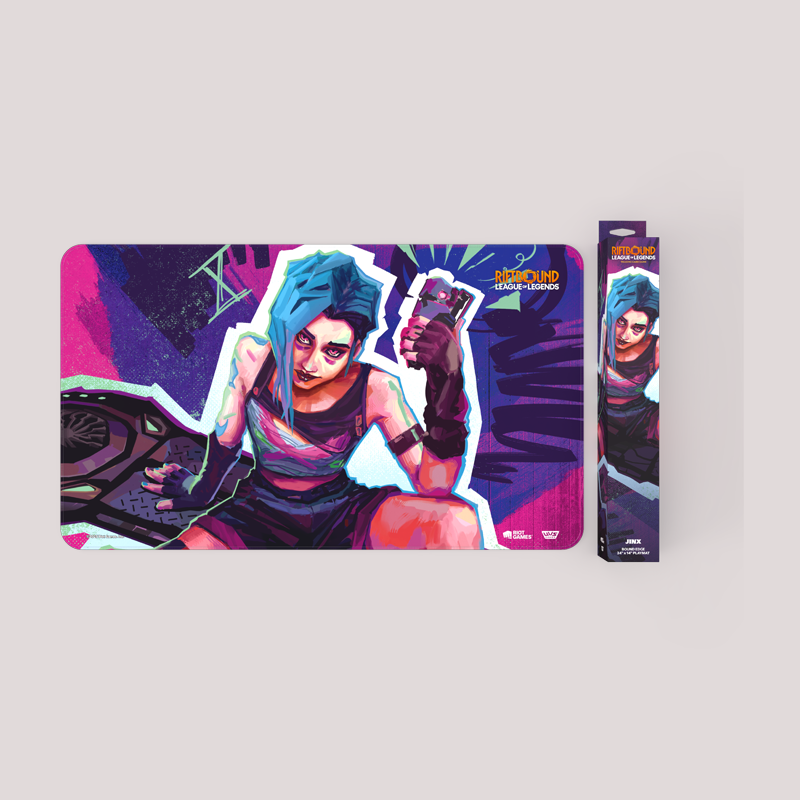 Riftbound: LoL - Origins Playmat: Jinx - Mirai Cards