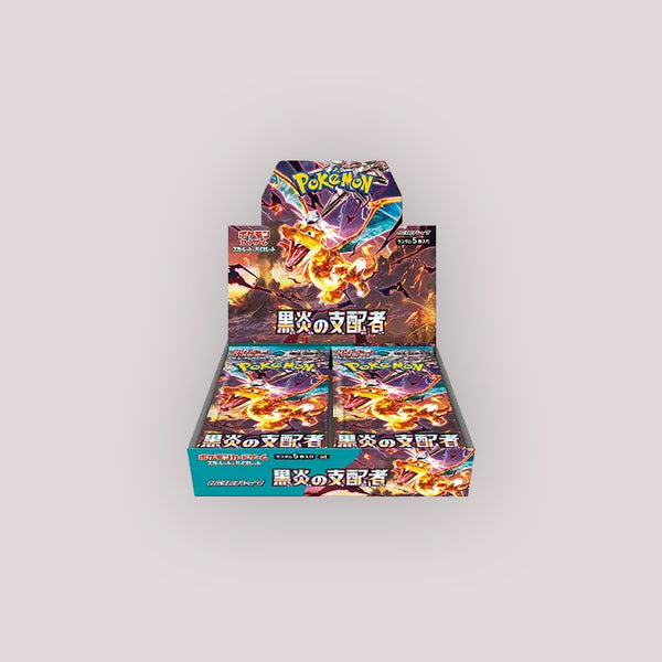 Caixa de reforço Pokémon Ruler of the Black Flame - Cartas Mirai