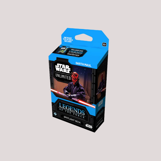 Star Wars: Unlimited - Legends of the Force Spotlight Deck: Darth Maul