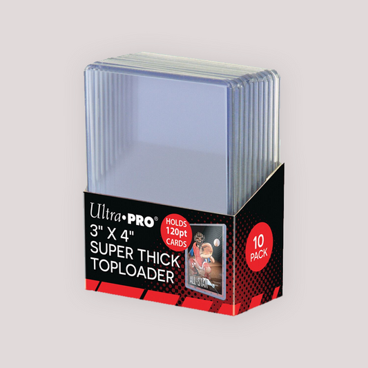 Ultra Pro Super Thick Toploader 120pt Clear (10x)