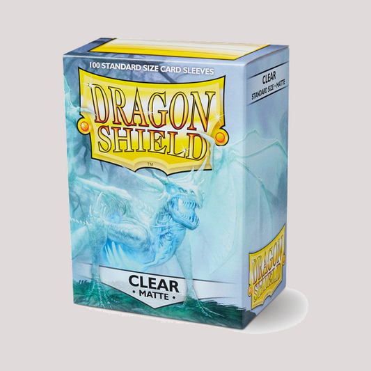 Dragon Shield Standard Matte Sleeves (100) Clear