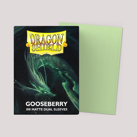 Dragon Shield Standard Matte Dual Sleeves (100) Gooseberry