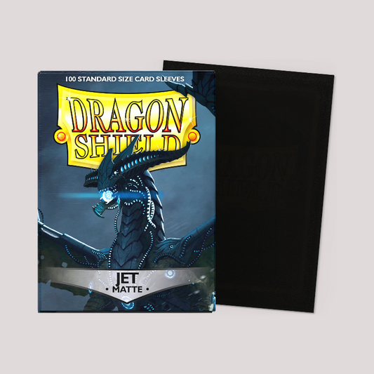 Dragon Shield Standard Matte Sleeves (100) Jet
