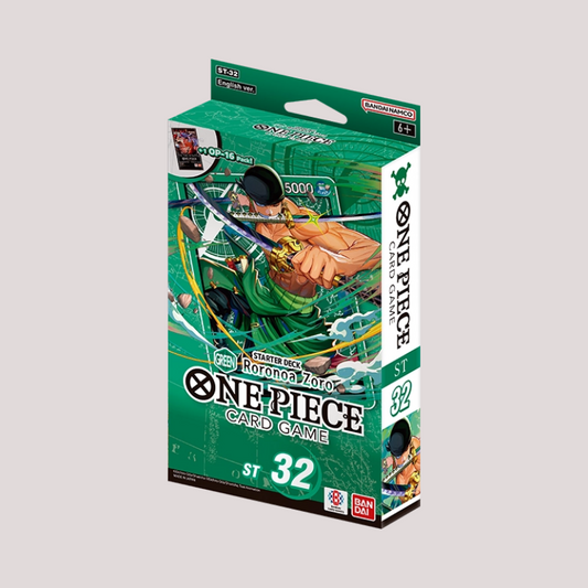 One Piece - Starter Deck: Green Roronoa Zoro [ST-32]